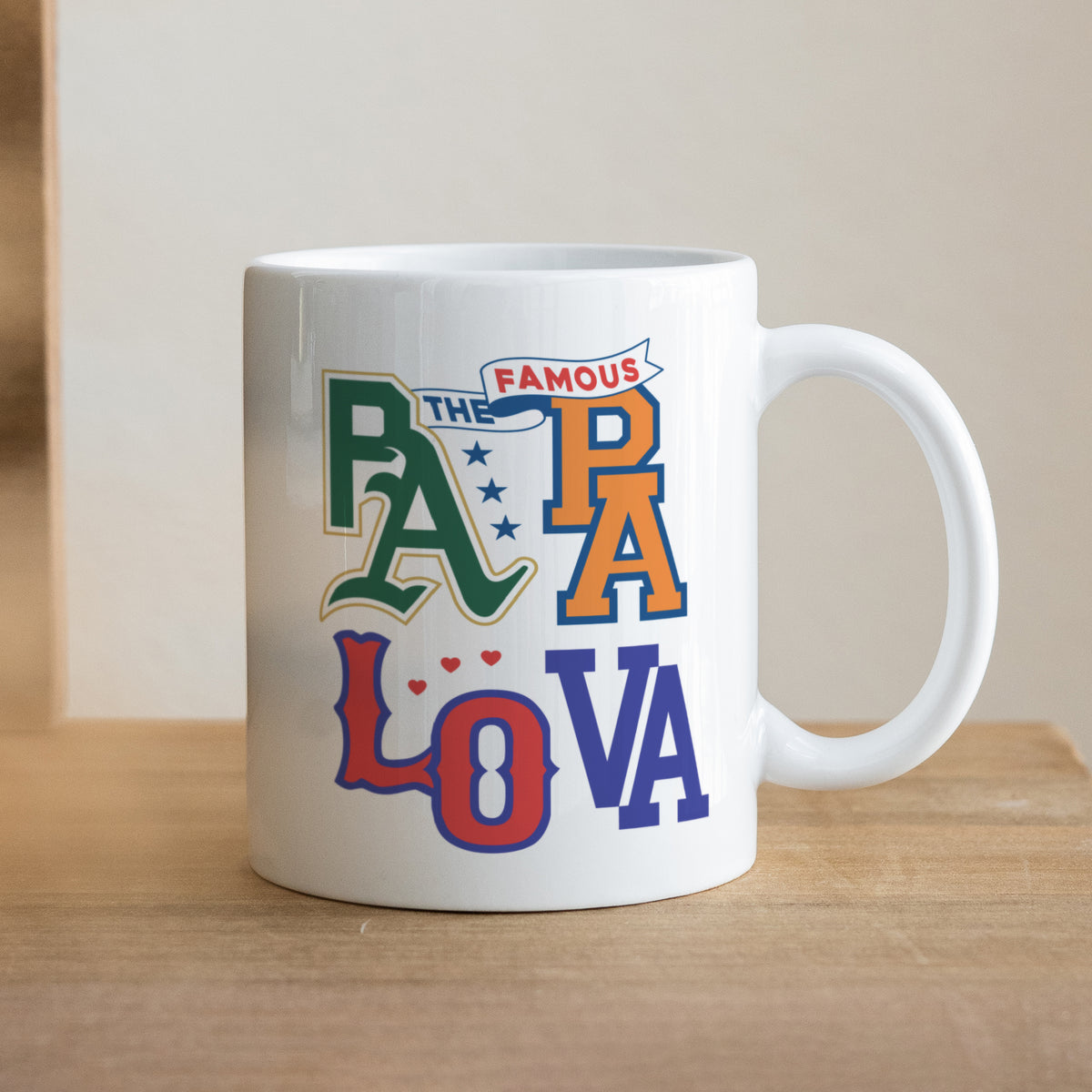 Mug Objets Blanc Papa Lova league photo