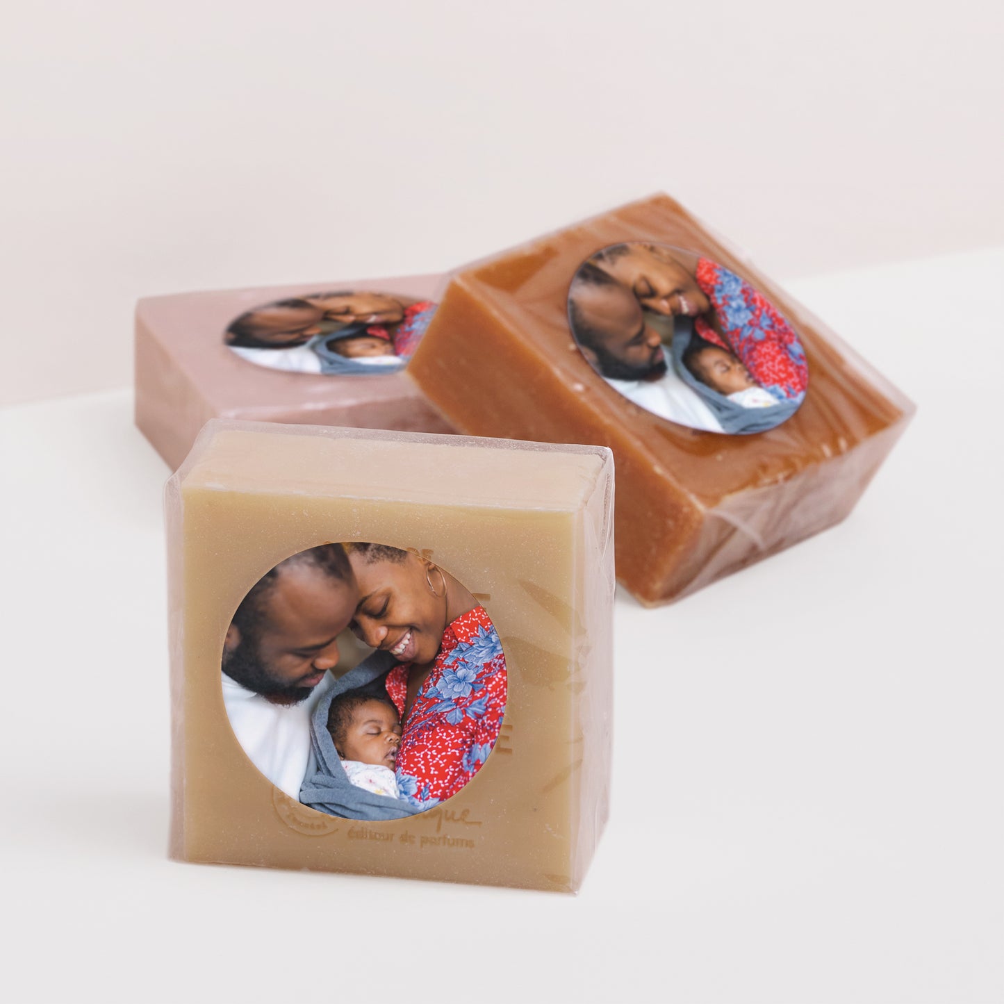 Sticker Naissance Rond Au cœur de nous photo N° 2