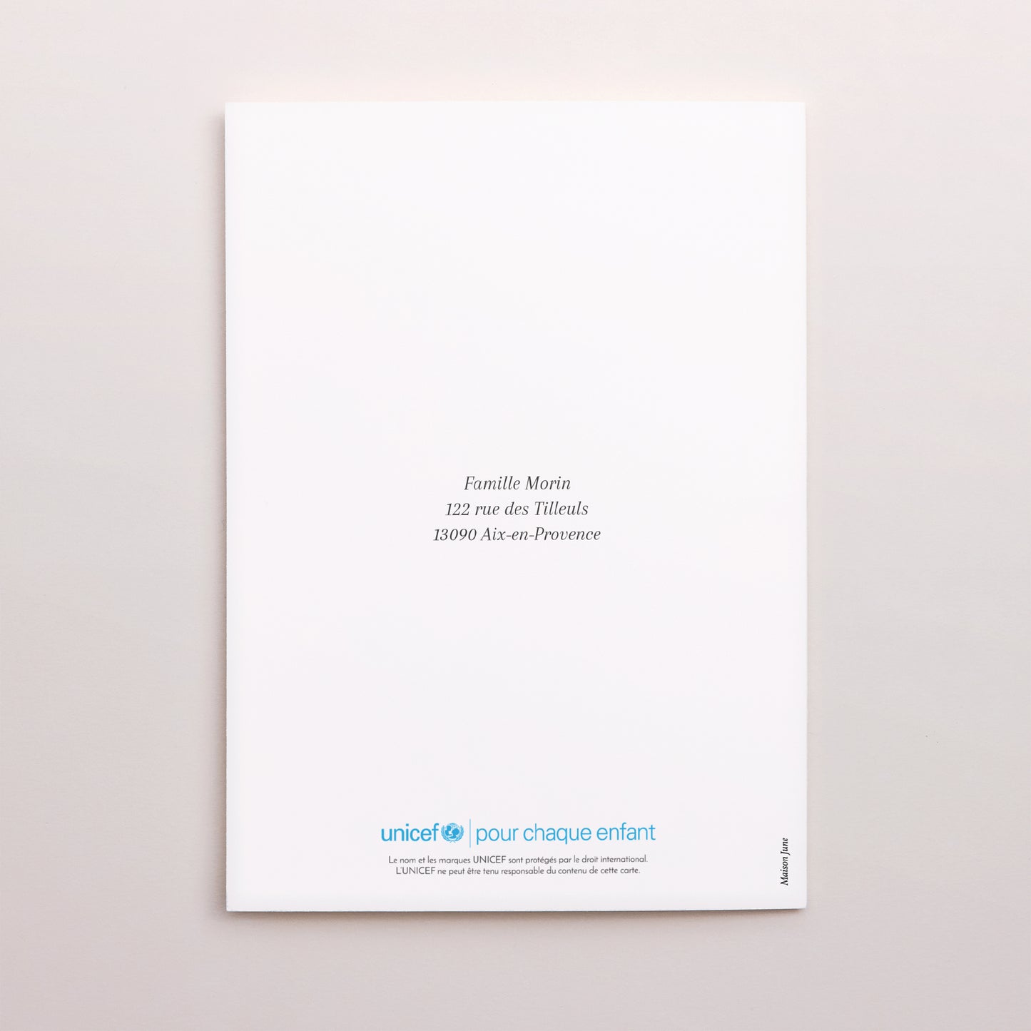 Faire-part Naissance Portrait double volet Double Dose de Bonheur photo N° 3