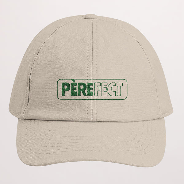 Casquette Brodée Beige Pèrefect photo