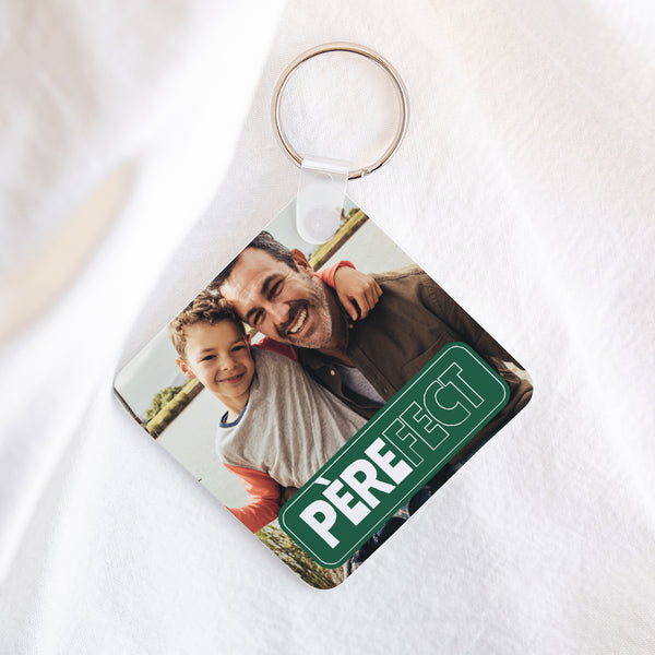Porte-clés Objets Carré Pèrefect photo
