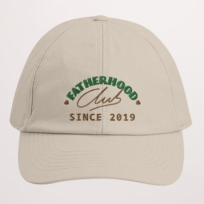 Casquette Brodée Beige Fatherhood club photo N° 1