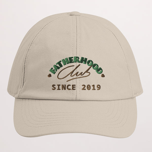 Casquette Brodée Beige Fatherhood club photo