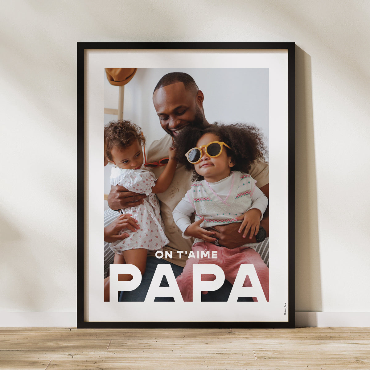 Affiche Photos Portrait 30 x 40 cm Portrait d’un Super Papa photo
