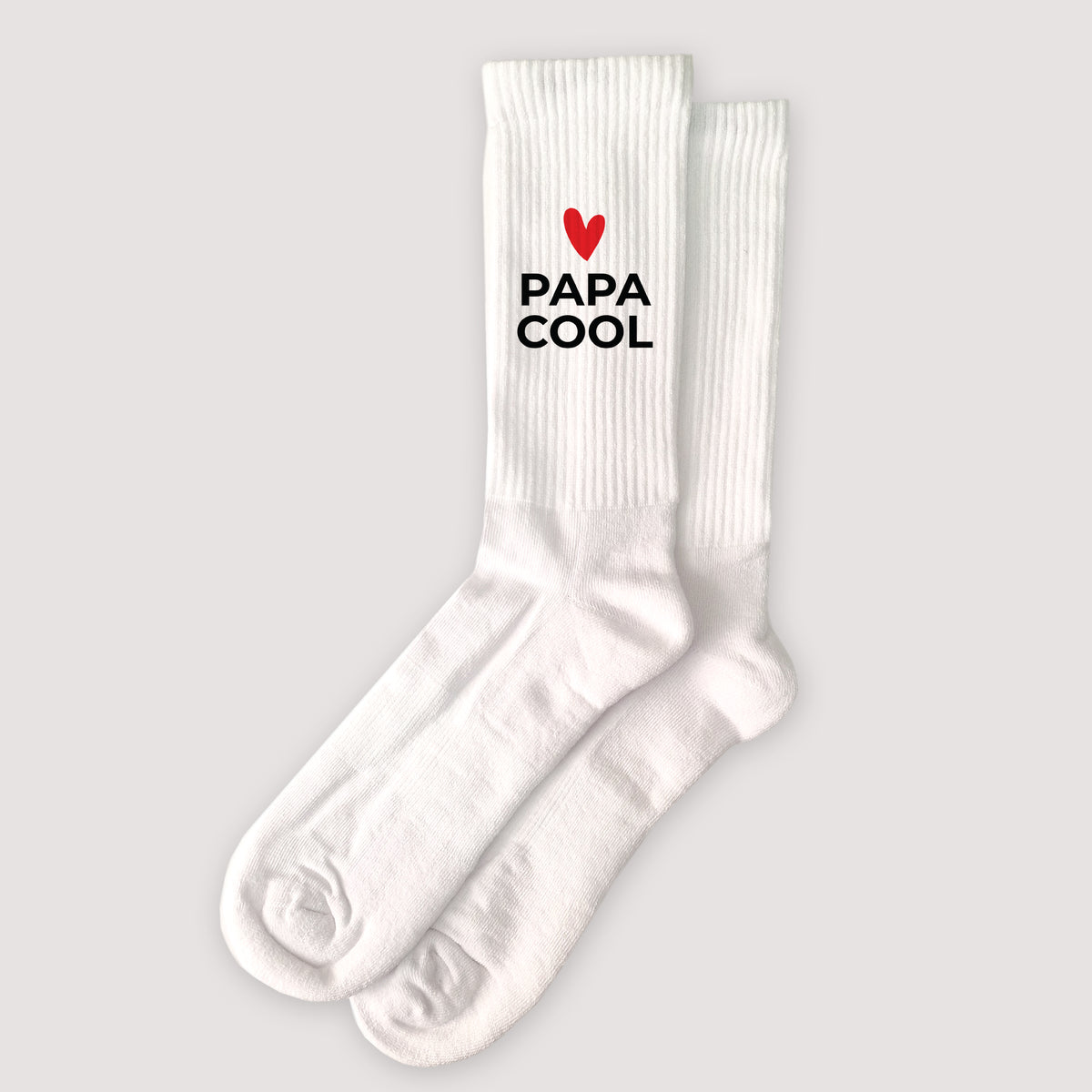 Chaussettes homme Blanches Papa cool II photo N° 1