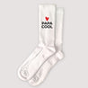 Chaussettes homme Blanches Papa cool II photo N° 1