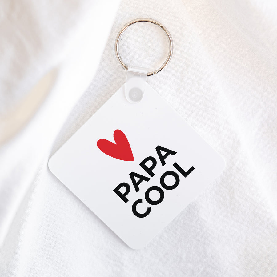 Porte-clés Carré Papa cool II photo