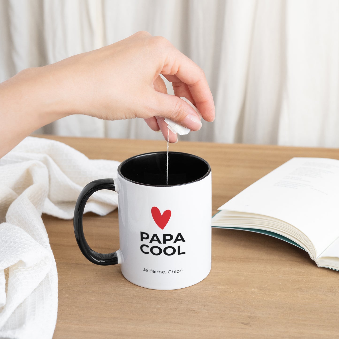 Mug Noir Papa cool II photo N° 3