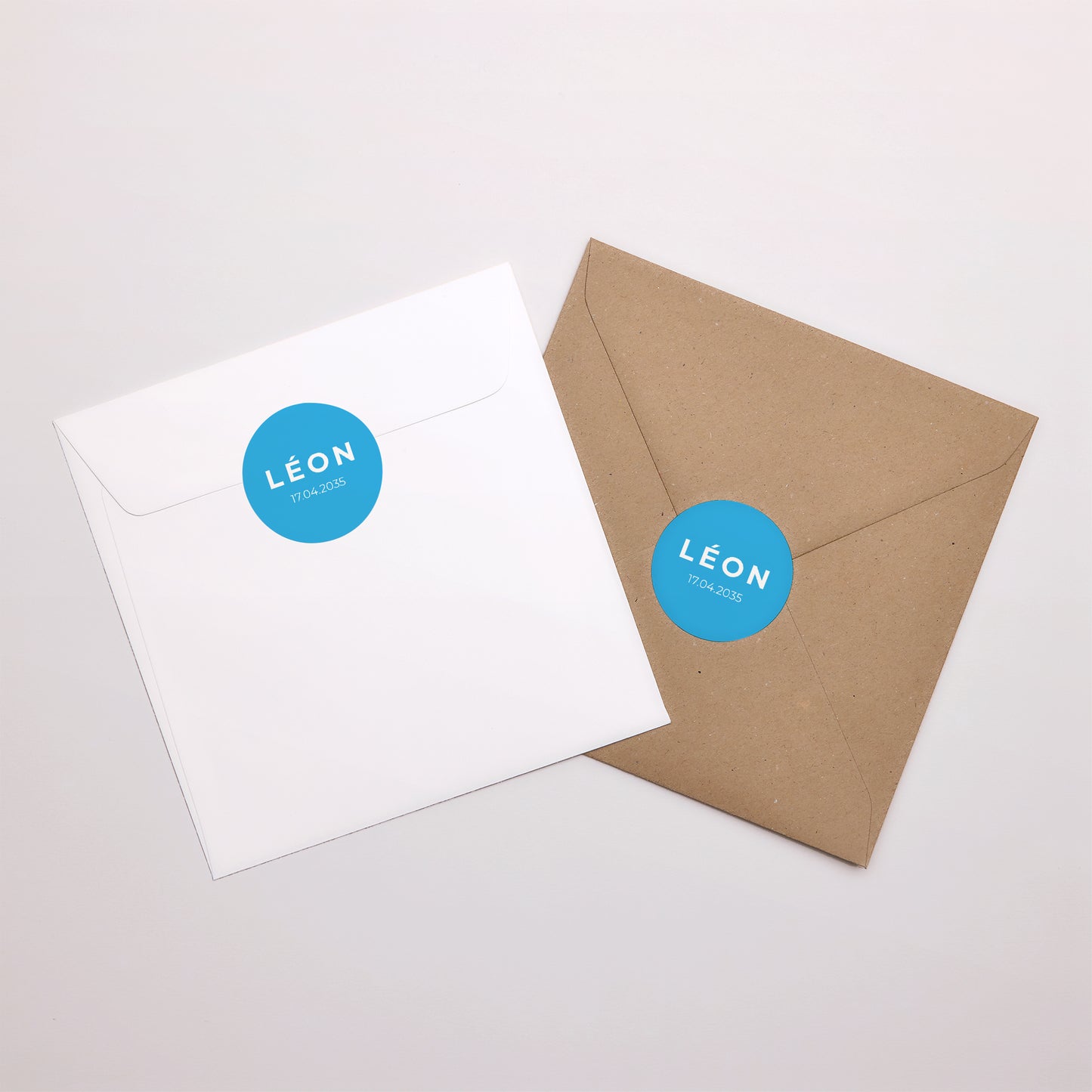 Sticker Naissance Rond Naître et Partager photo N° 3