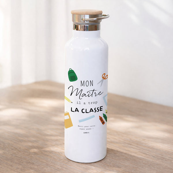 Gourde 75 cl La classe photo