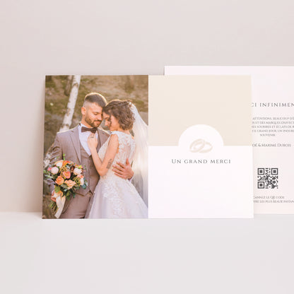 Remerciements Mariage Paysage Douce Harmonie photo N° 1