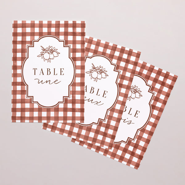 Marque table Mariage Rectangle Amour Bucolique photo