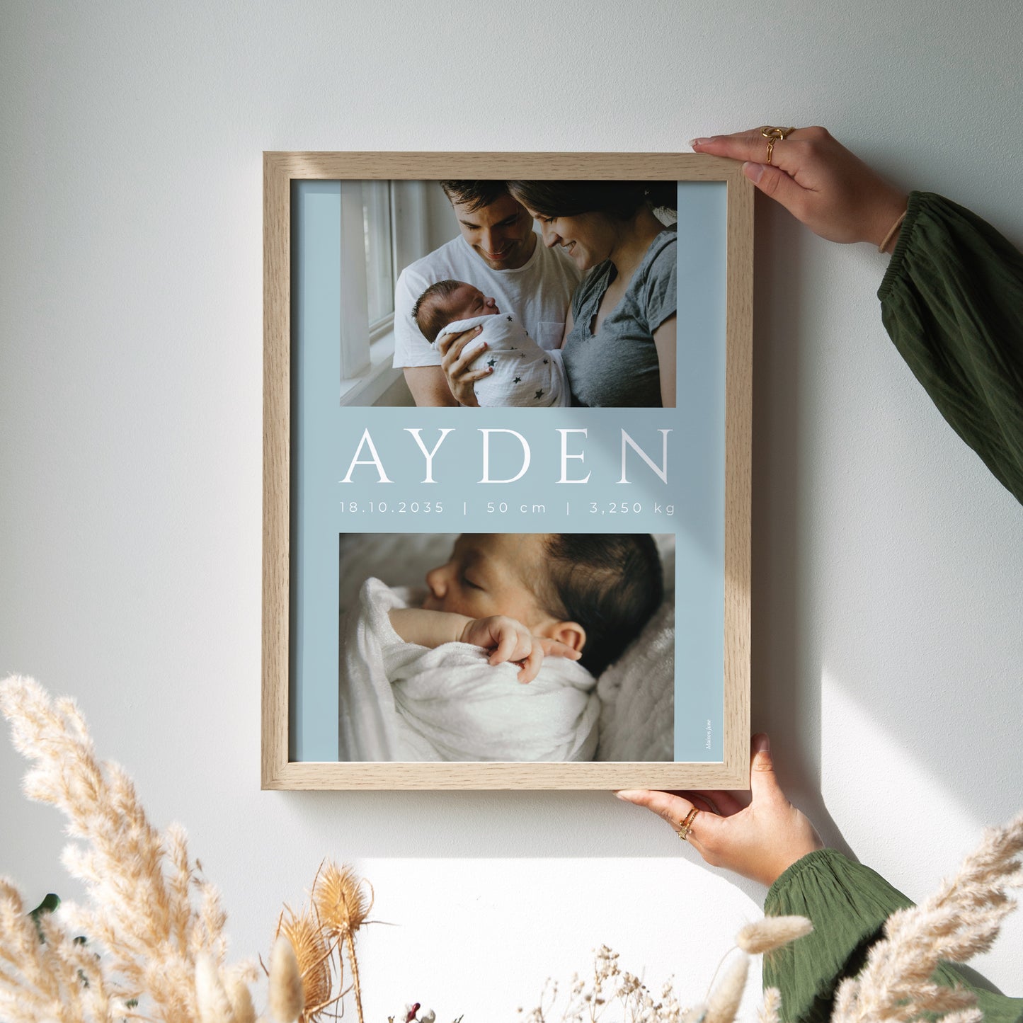Affiche Naissance Portrait Chapitre un photo N° 2