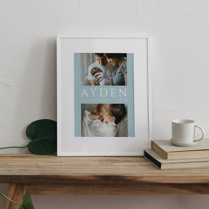 Affiche Naissance Portrait Chapitre un photo N° 3