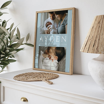 Affiche Naissance Portrait Chapitre un photo N° 5