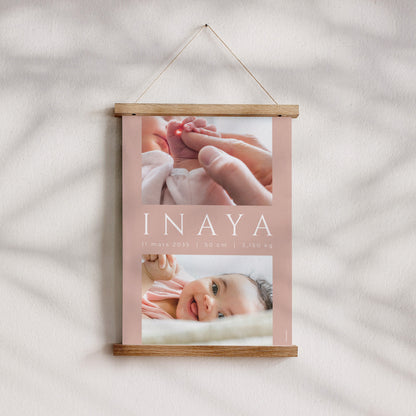 Affiche Naissance Portrait Objectif bonheur photo N° 4
