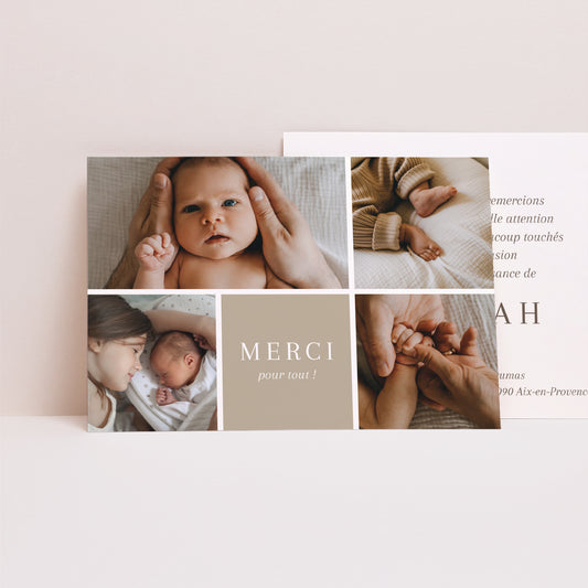 Remerciements Naissance Paysage Petits morceaux de nous photo