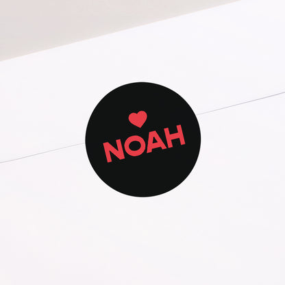 Sticker Naissance Rond Casting du bonheur photo N° 1
