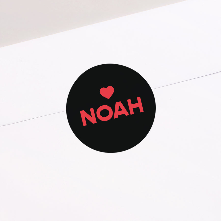 Sticker Naissance Rond Casting du bonheur photo