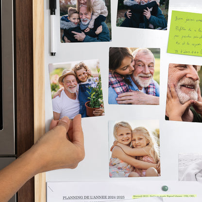 Magnet Lot de 12, magnétique Le meilleur papy du monde photo N° 2