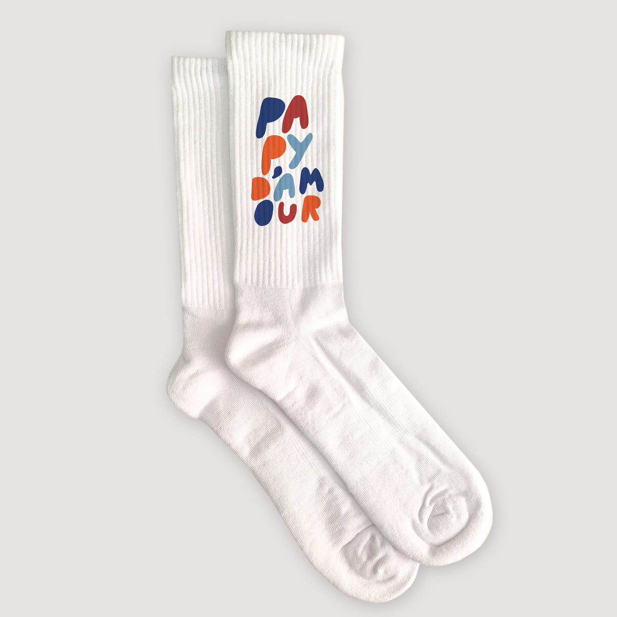 Chaussettes Blanches Love colors II photo N° 3