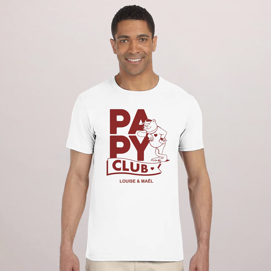 Tshirt Recto Blanc Grandad Bear Club photo