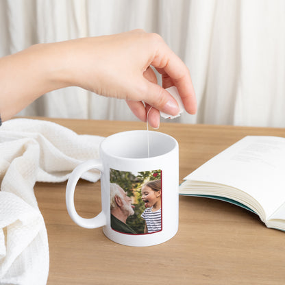 Mug Blanc Grandad Bear Club photo N° 3