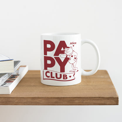 Mug Blanc Grandad Bear Club photo N° 4