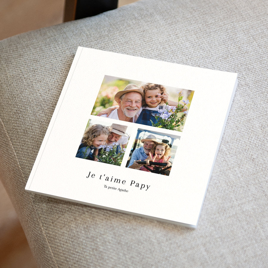 Album photo Carré 30 pages Nos plus beaux moments photo