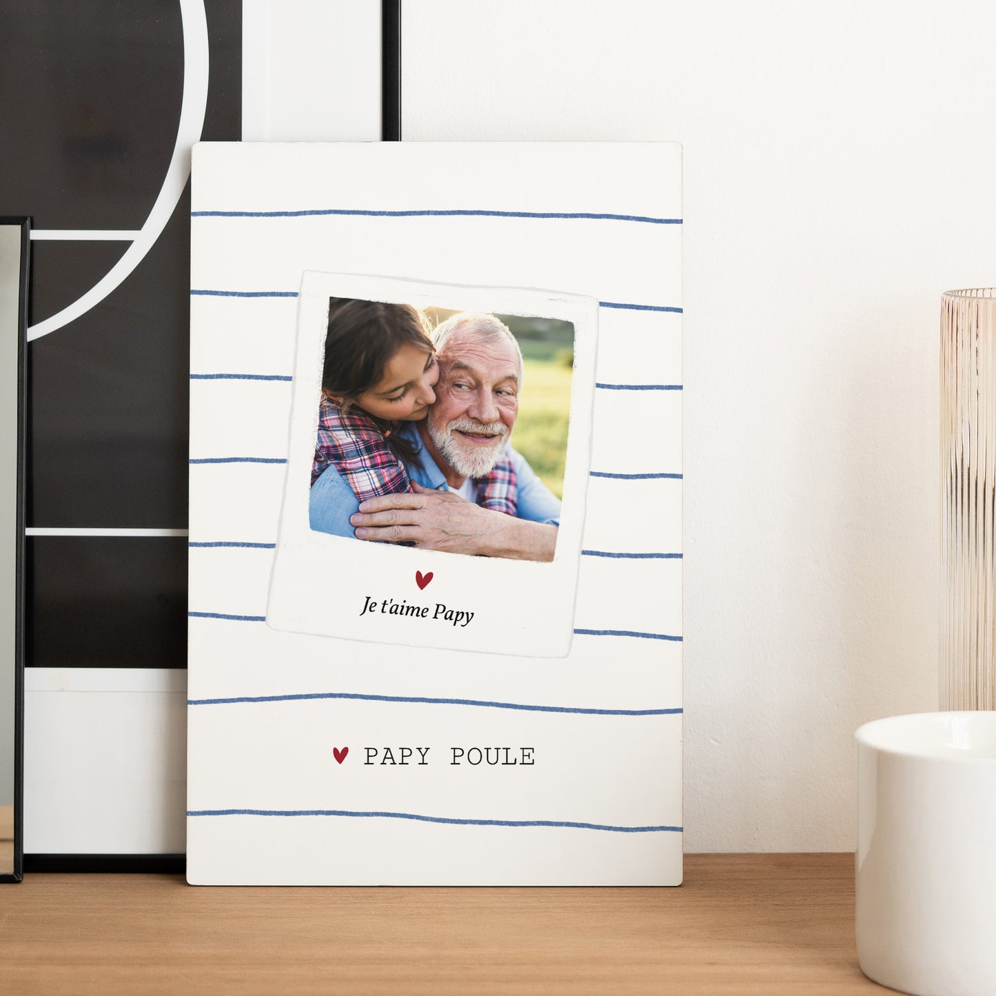 Cadre photo Portrait Papy poule photo N° 2