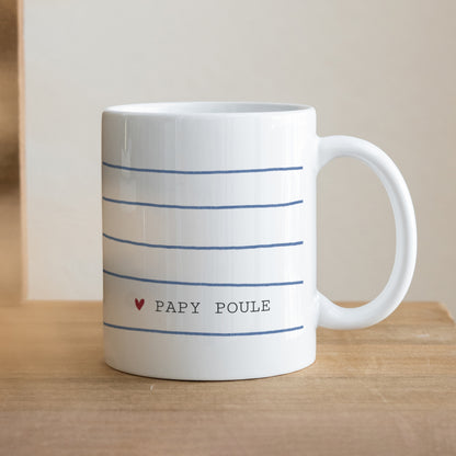 Mug Blanc Papy poule photo N° 1