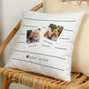 Coussin Beige naturel Papy poule photo N° 1