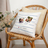 Coussin Beige naturel Papy poule photo N° 2
