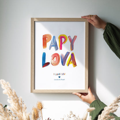 Affiche Portrait PAPY LOVA COLORS photo N° 2