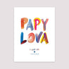Affiche Portrait 30 x 40 cm PAPY LOVA COLORS photo N° 2