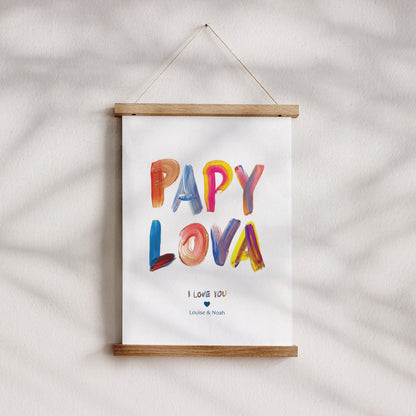 Affiche Portrait PAPY LOVA COLORS photo N° 4