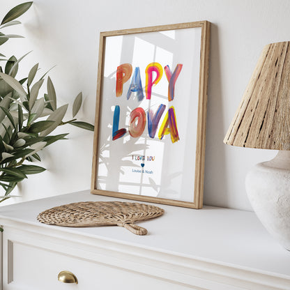 Affiche Portrait PAPY LOVA COLORS photo N° 5