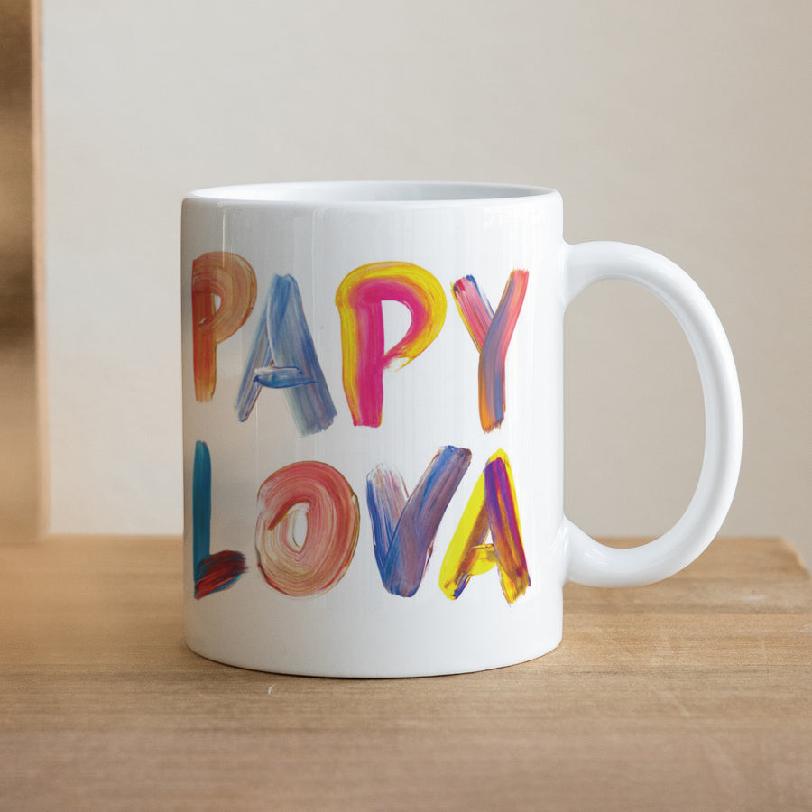 Mug Blanc PAPY LOVA COLORS photo