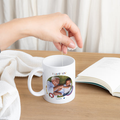 Mug Blanc PAPY LOVA COLORS photo N° 3