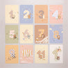 Carte étape bébé Naissance Lot de 12 Les animinis photo N° 3