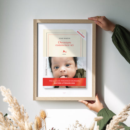 Affiche Naissance Portrait Premier roman photo N° 2