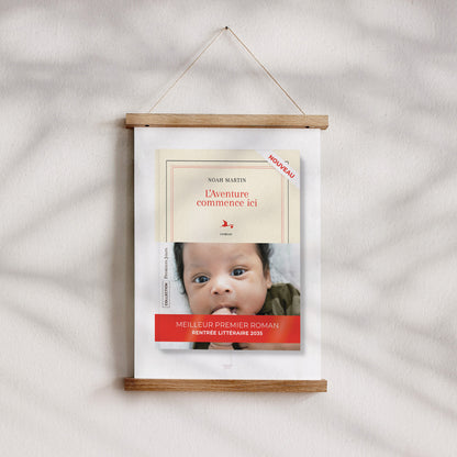 Affiche Naissance Portrait Premier roman photo N° 4