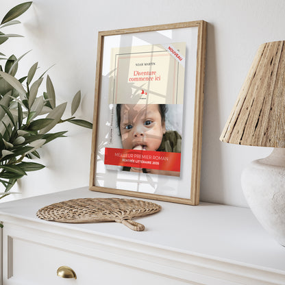 Affiche Naissance Portrait Premier roman photo N° 5