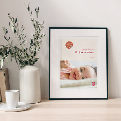 Affiche Naissance Portrait Mon premier livre photo N° 1