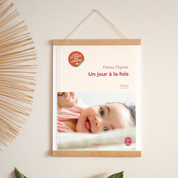 Affiche Naissance Portrait 30 x 40 cm Mon premier livre photo