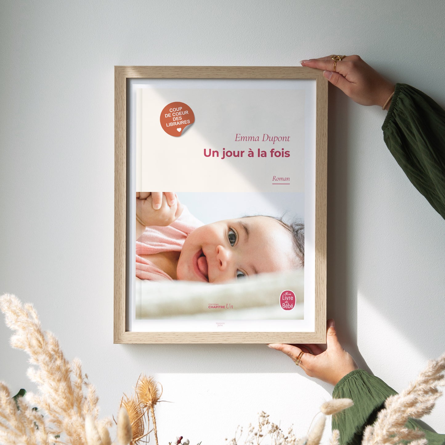 Affiche Naissance Portrait Mon premier livre photo N° 2