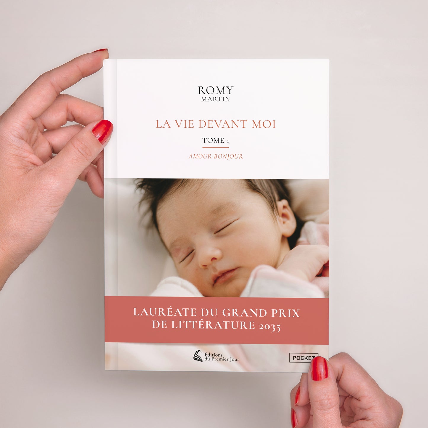 Faire-part Naissance Grand format rectangle La vie devant moi photo N° 2