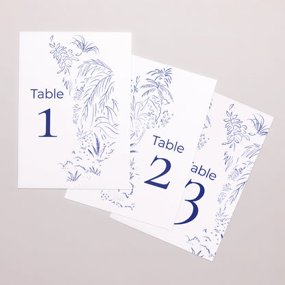 Marque table Mariage Rectangle Clairière d'Amour photo N° 1