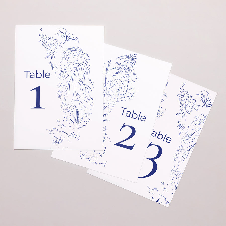 Marque table Mariage Rectangle Clairière d'Amour photo