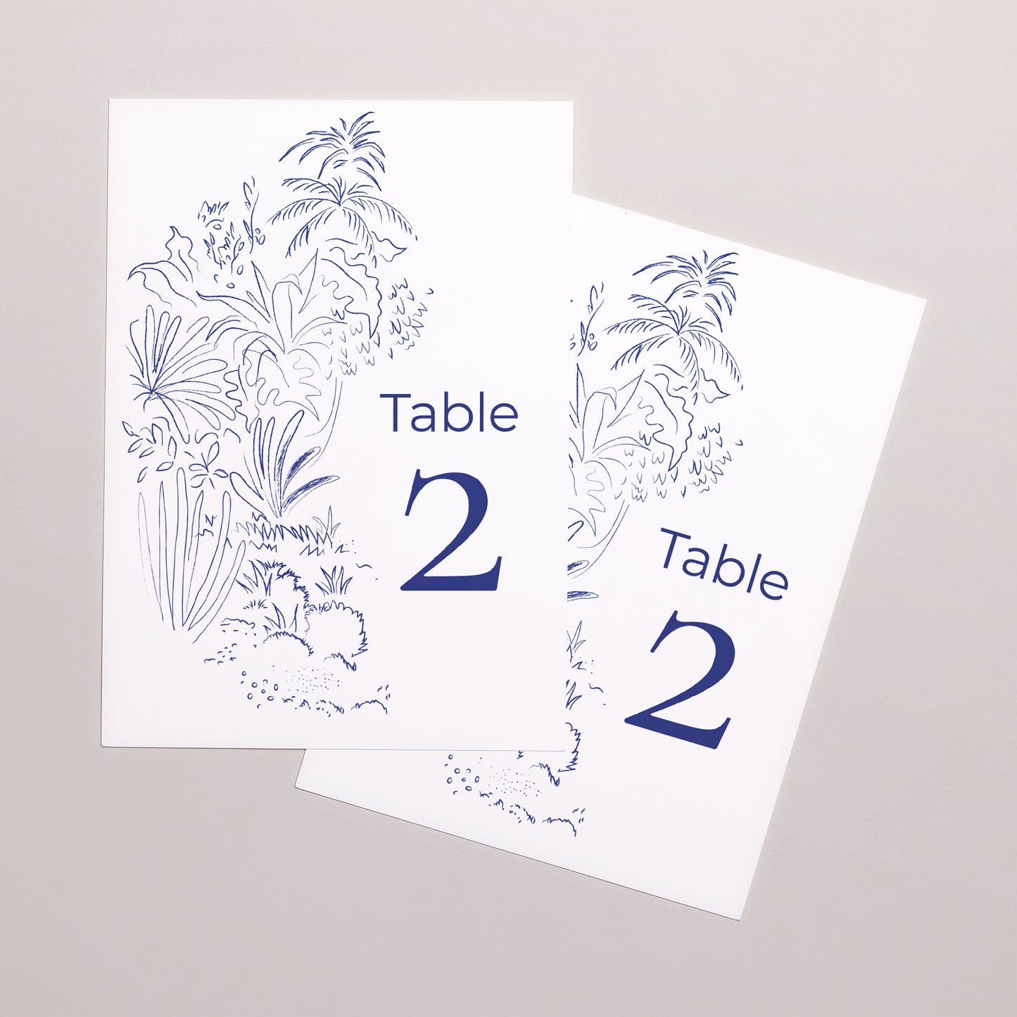 Marque table Mariage Rectangle Clairière d'Amour photo N° 2